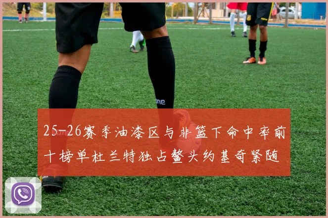 25-26赛季油漆区与非篮下命中率前十榜单杜兰特独占鳌头约基奇紧随其后